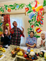 «Капустник» в библиотеке