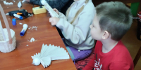 Мастер-класс "Рождественский ангел". - Межпоселенческая ЦБС