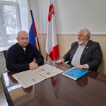 Глава Бабаевского округа Юрий Парфенов провел рабочую встречу с российским общественным деятелем Владимиром Ждановым..
