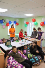 Сегодня в деревне Заполье торжественно открыли обновлённую библиотеку