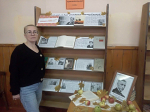 Книжная выставка "Художник пронзительной силы"