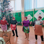 Сегодня в Володинском Доме культуры прошли "Рождественские посиделки"