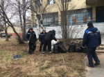 Военными коммунальщиками Вологодской области  проведены субботники в военных городках.